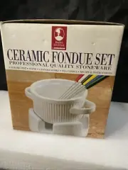 Ceramic Fondue Set