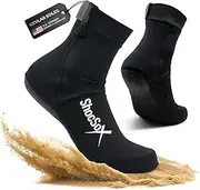 ShocSox Beach Volleyball Socks and Sand Soccer Socks with Reinforced Soles Longest Lasting Beach Socks