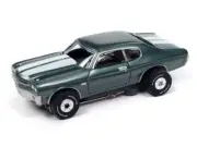 70' Chevelle SS John Wick ThunderJet XTraction Silver Screen Auto World Slot car