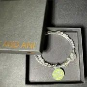 Alex And Ani Today is Sublime Lime Bangle Bracelets Set of 2