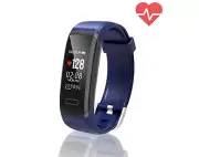 TEMEXE Fitness Tracker with Color Display Activity Watch Smart Band with Heart R