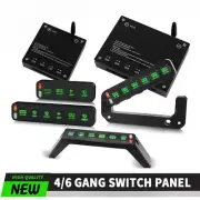 New 6 Gang Switch Panel 12V JL Grab Handle Switch Panel Grab Handle Switch Panel