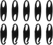 WADY Zipper Clip Theft Deterrent, 10 Pieces Double Opening Zipper Pull Tab, D...
