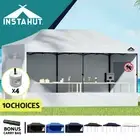 Instahut Gazebo Pop Up Marquee 3x6 Outdoor Wedding Gazebos Tent Folding Base Pod