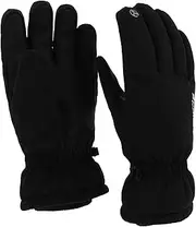 [BESPORTBLE] 1 Pair Ski Gloves Running Gloves for Men Bike Gloves for Men Christmas Bags Snowboard Warm Gloves Sports Gloves Windproof Gloves Fluff Black Camping Gloves Touch Screen