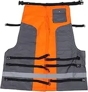Durably Elastic Chainsaw Protective Pants for Forest Workers, Multifunctional Pants with Patchwork, Sturdy Polyester Material, Wide Application in Logging Carpentry