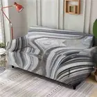 Grey River Sand Stretch Sofa Cover Lounge Couch Slipcover Recliner Protector