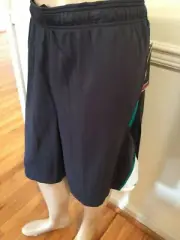 NWT AND 1 AND1 Basketball Short 11" Fashion Shorts Gray White Black Men S or 3XL