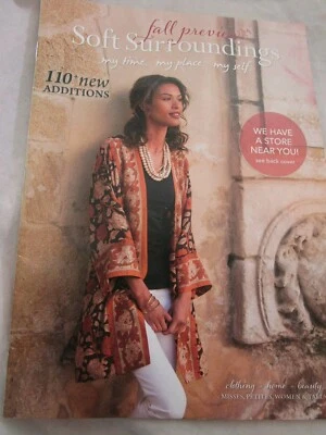 Soft Surroundings Catalog Look Book 2016 Effortless Style Fall Preview Brand New