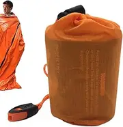 Portable Thermal Sleeping Bag | Waterproof Sleeping Bag Lightweight Sack - Thermal Compact Portable Survival Shelter Outdoor Supplies for Travel & Hiking