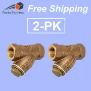 1/2" BRONZE STRAINER (200 WSP) FOR HIGH PRESSURE STEAM SERVICE, ASME, ASTM B62