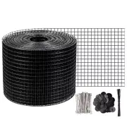 Solar Panel Mesh 20cm x 30m PVC Bird Proof Guard Kit+50x Tie Wires 100x Fastener