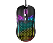 M12 Esports Gaming USB Wired Mouse Hollowed Out Mechanical Mute for Laptop