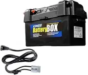 [Adventure Kings] Maxi Battery Box + 1.8m 12v Fridge Cable Anderson-Style Plug