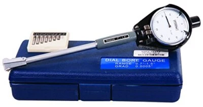 Fowler 52-646-100-0 Dial Bore Gage Set with 0.7-1.5" Measuring Range