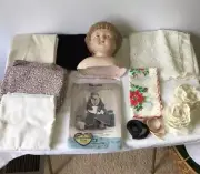 Vntg.Goosberry Hill 1992 Doll Kit Materials and Pattern c Kathy Pace