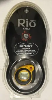 NOS Rio Cali Sport MP3 Player, Yellow / 128 MB ** SEALED !