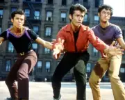 West Side Story George Chakiris 8x10 Real Photo Sharks dance