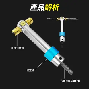 【精準儀錶】鑽孔機 內六角扳手 電動起子 批頭轉換 木工鑽頭 快速轉換工具 鑽頭 MIT-D20