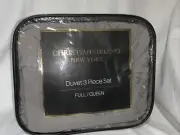 CHRISTIAN SIRIANO NEW YORK Duvet Set FULL/QUEEN 3 Pcs