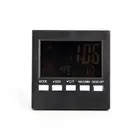 Multi-functional Weather Station Clock Thermometer Hygrometer Calendar Digit _da