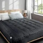 Bedra Mattress Protector Bamboo Charcoal Pillowtop Mattress Topper Cover King