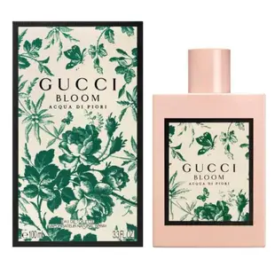 GUCCI古馳 Bloom Acqua di Fiori花悅綠漾女性淡香水(100ml)