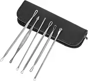 1Set Professional Blackhead Removal Tool Compact Wear Resistant Needles for Treatment Safe Pore Cleanser for Home Use