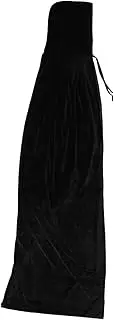 Hooded Cloak Cape for Halloween Costume Long Robe for Adults for Cosplay Party and Festival Celebrations Black
