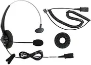 RJ9 Corded Phone Headset for Corded Home Telephones Office Analog Phones Aastra Avaya Polycom Digium Mitel ShoreTel NEC Phone