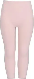 [Wing] ER6763 Women's Inner Bottom, 100% Cotton (Body Fabric), Cool to The Touch, 100% Cotton, Crunchy Type, 3/4 Length, Spring, Summer