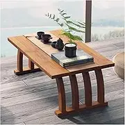 Exquisite Coffee Tables, Floor Table,Portable Side Table,Curved Table Legs Ergonomic Design, for Living Room, Bedroom, Japanese Style Office Furnitur (Size : 70cm)