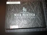 NICA RUSTICA adobe gordo Drew Estate Nicaragua esteli empty wooden CIGAR BOX 09