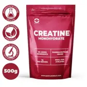 CREATINE MONOHYDRATE 500G ULTRA PURE POWDER 100 serving