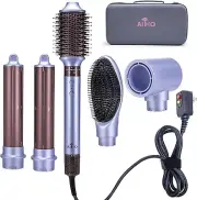 5 in 1 Hot Air Styler BLDC Ionic Blow Dryer Brush for Drying, Curling&Volumizing