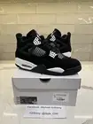 Size 8 - Air Jordan 4 Retro White Thunder Brand New Og All 100% Authentic