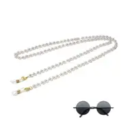 Pearls Eyeglass Chain Beaded Eyeglass Neck Strap Holder Anti Slip Sunglasses