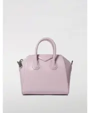 Givenchy Mini Antigona Patent Leather Satchel Women Violet Handbags