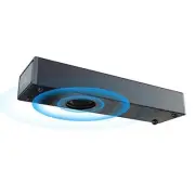 2.1 CH Sound Bar with Built-in Subwoofer, Small Soundbar for TV, 16 inch Glossy