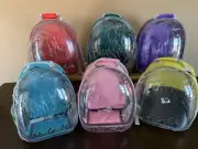 Expandable Cat Dog Pet Backpack Carrier Space Capsule Clear Bubble Hiking Travel