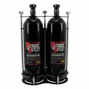 00-32035-1-3/4" Roll Bar Mount Race Light Dual 15lb Nitrous Bottle Bracket