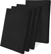 SEWACC 4pcs Sheets Polyurethane Foam Board Craft Foam Wrapping Liners Wrapping Inserts Craft Tool Case Cushioning Packing Insert Packing Liners Polyethylene