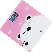 Abaodam Scale Room Temperature Reading Digital Weight Scale 180kg Adorable Design Present for Girls
