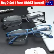 Business Reading Glasses Titanium alloy Frame Hyperopia Glasses +1.00~+4.00 AU