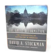 The Great Deformation David Stockman Audiobook - Corruption of Capitalism SEALED