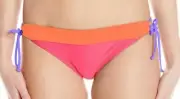NEW prAna AZALEA SABA BIKINI SWIMSUIT SWIM BOTTOMS SIDE TIE SIZE XL