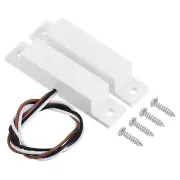 Magnetic Reed Switch, 1 Set NO NC Wired Door Window Contact Switch for Home
