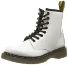 DR. MARTENS ZAVALA T LAMPER AIR WAIR WOMEN’S WHITE COMBAT BOOT SIZE US 9