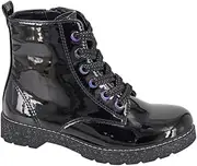 [Cipriata] Girls Adria Glitter Side Zip Ankle Boots