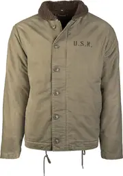 Mil-Tec US Navy Deck N-1, textile jacket , color: Olive , size: 38